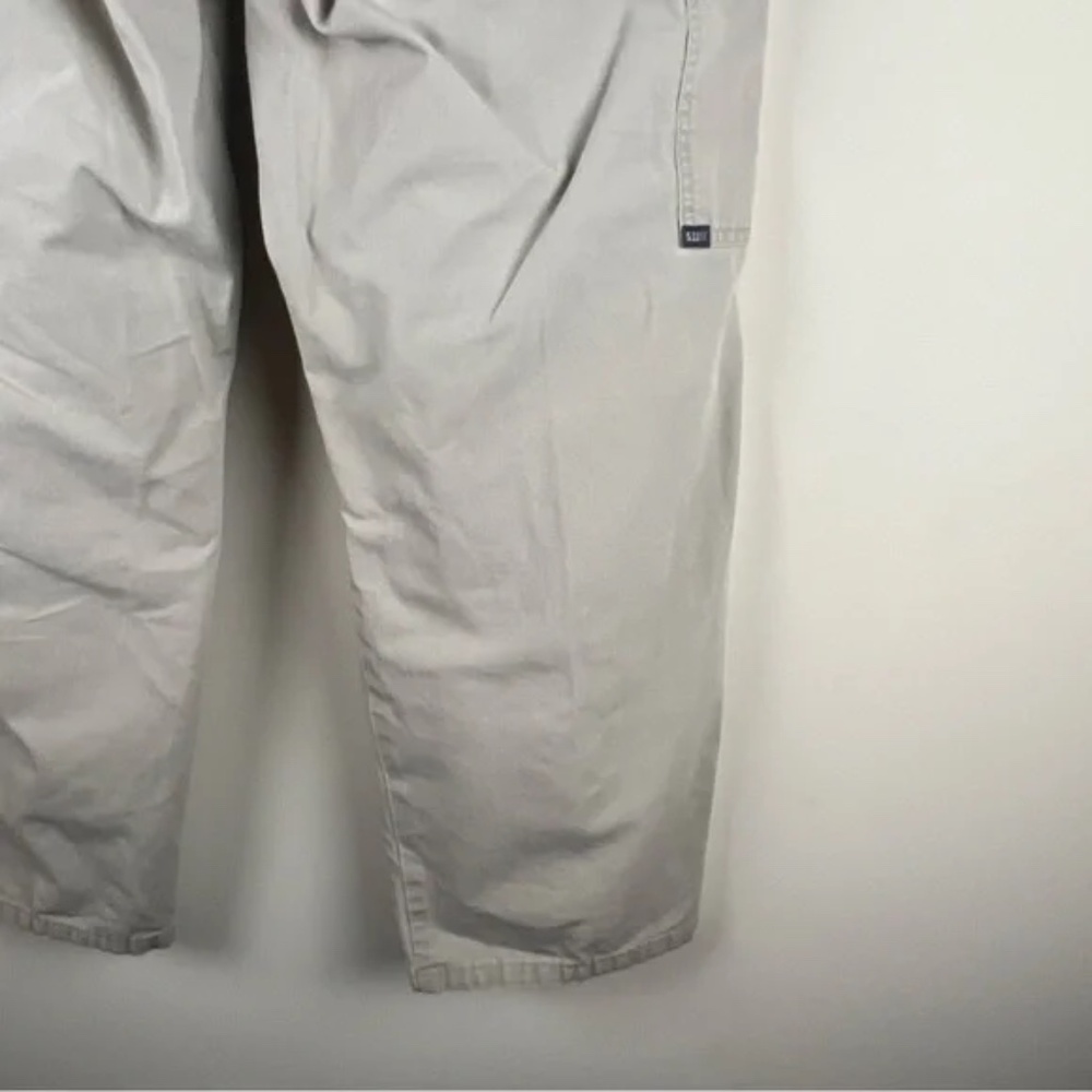 5.11 + Tactical Pants Men's Size 36x32 Khaki Cargo Pockets Jeans Hiking - Picture 15 of 15